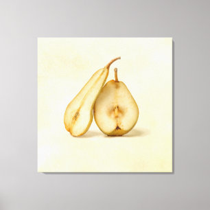 Peren - Mijn zoete en perfecte helft Canvas Afdruk