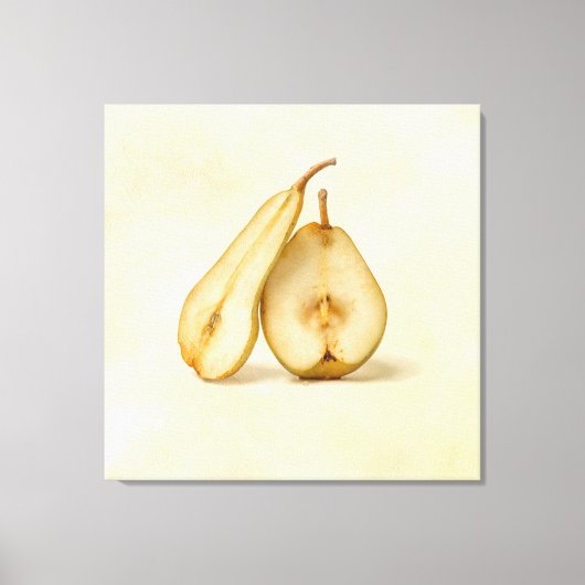 Peren - Mijn zoete en perfecte helft Canvas Afdruk (Voorkant)