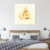Peren - Mijn zoete en perfecte helft Canvas Afdruk (Insitu (Slaapkamer))