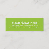 peren. mini visitekaartje (Achterkant)