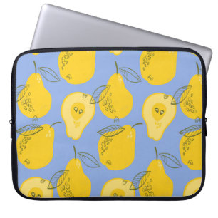 Peren naadloos patroon laptop sleeve