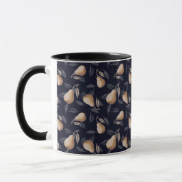 Peren op Black Gothic Pattern Mok