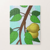 "Peren op een bijkantoor" Legpuzzel (Verticaal)