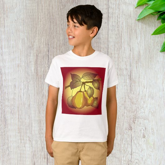 Peren op een boom t-shirt