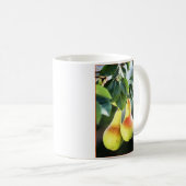 Peren op een boomfoto koffiemok (Voorkant rechts)