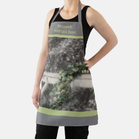  Peren Op Hitching Post Gepersonaliseerd Schort (Insitu)