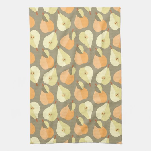 Peren op parade theedoek (Verticaal)