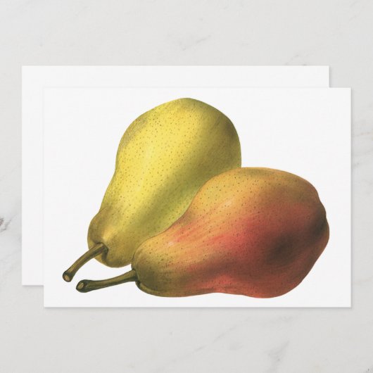  peren, organische levensmiddelen, gerijpte vrucht (Voorkant / Achterkant)