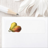  peren, organische levensmiddelen, gerijpte vrucht etiket (Insitu)