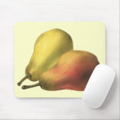  peren, organische levensmiddelen, gerijpte vrucht muismat (Met muis)