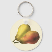 peren, organische levensmiddelen, gerijpte vrucht sleutelhanger (Voorkant)