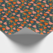 Peren Overlap: Kleurrijk  behang Cadeaupapier (Hoek)