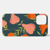 Peren Overlap: Kleurrijk behang Case-Mate iPhone Case (Achterkant (horizontaal))