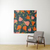 Peren Overlap: Kleurrijk  behang Wandkleed (In situ)