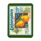 Peren Retro krat kunstmagneet Magneet (Verticaal)