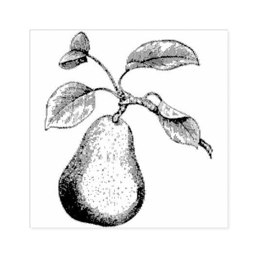  peren rubberstempel (Afrduk)