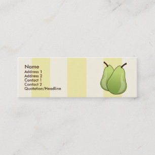 Peren - Skinny Mini Visitekaartje