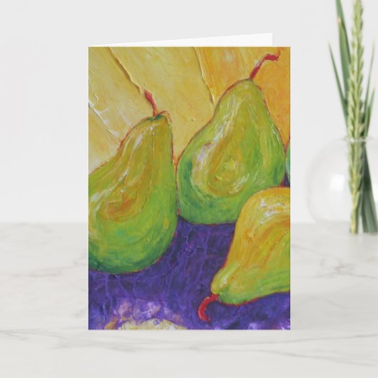 Peren uw welkome Kaart (Voorkant)