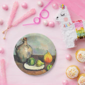 Peren van Paul Cezanna, C 1893 Papieren Bordje (Feest)