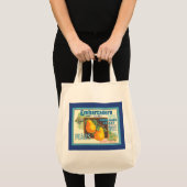 Peren Vintage Vruchtenkvruchten art. Canvas tas (Voorkant (product))