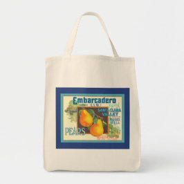 Peren Vintage Vruchtenkvruchten art. Canvas tas
