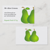 peren visitekaartje (Voorkant / Achterkant)