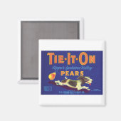  peren voedselproductetiket magneet (Voorkant / Achterkant)