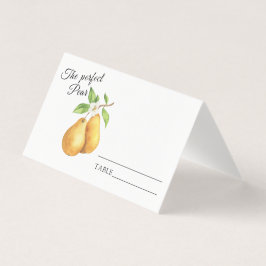 Peren vrijgezellenfeest - trouwtafel nummer kaart