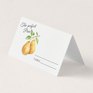 Peren vrijgezellenfeest - trouwtafel nummer kaart