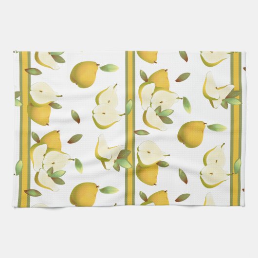 Peren Vruchten Botanisch Theedoek (Horizontaal)