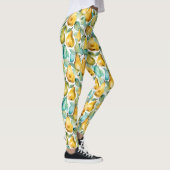 Peren watercolor kunst leggings (Rechts)