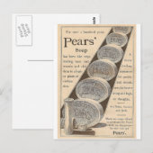 Peren zeep briefkaart (Voorkant / Achterkant)