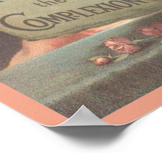 peren zeep Complexion AD Poster (Hoek)