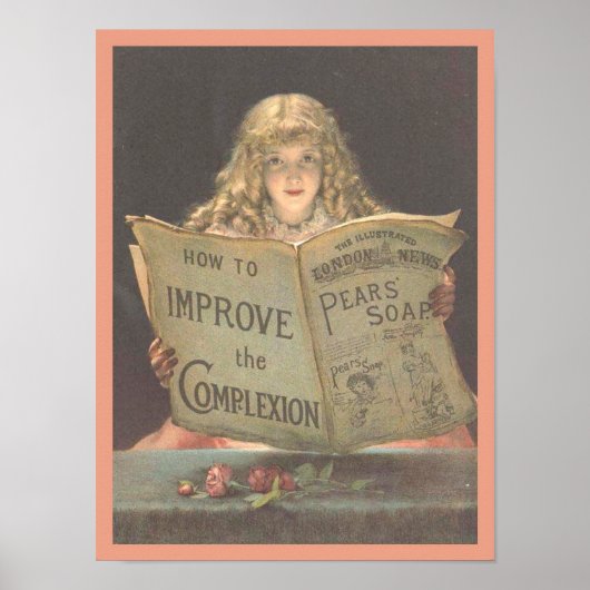 peren zeep Complexion AD Poster (Voorkant)