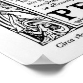  peren zeep Poster (Hoek)