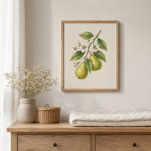 Perenbloesem Botanische Kunstprint Perfect Poster