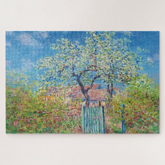 Perenboom in bloei van Claude Monet Legpuzzel (Horizontaal)