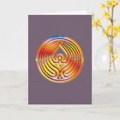 PERENCE - ANGEL - MASTERY - FLOW ART CARD KAART (Gele Bloem)