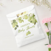 Perenfruit Baby shower Bedankzakje (Gezegeld)