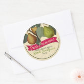 perenjam bewaart huisconservenlabel ronde sticker (Envelop)