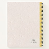 Perennial Gaillardia Bloem Gepersonaliseerd Comp Notitieboek (Achterkant)