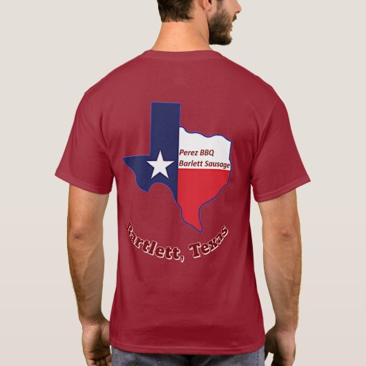 Perez BBQ T-shirt (Achterkant)