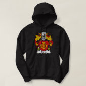Perez Coat of Arms Family Crest Hoodie (Design voorkant)