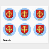 Perez Family Shield Stickers (Vel)