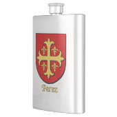 Perez Heraldic Shield Heupfles (Links)