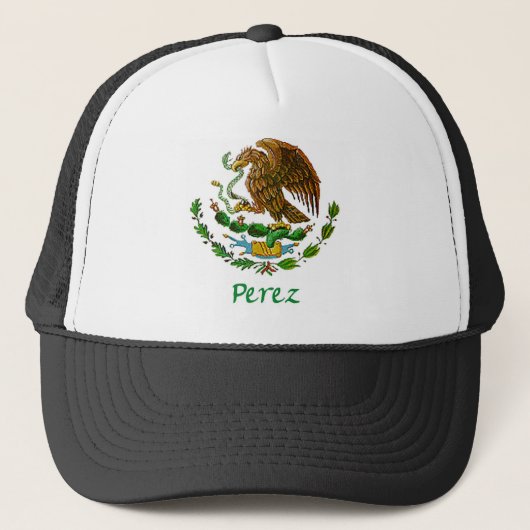 Perez Mexican National Seal Trucker Pet (Voorkant)