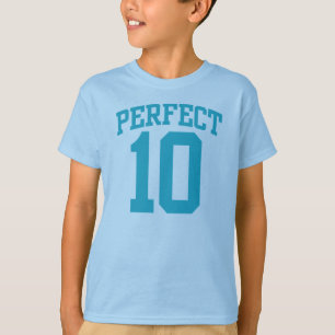 Perfect 10 VARSITY 10th BIRTHDAY T-shirt