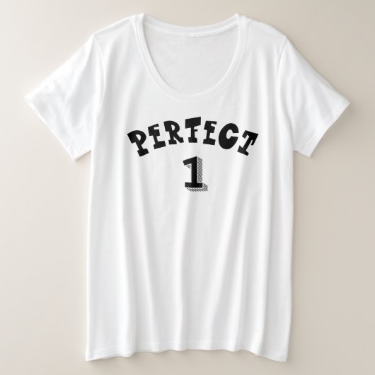 Perfect 1 T-shirt (Design voorkant)