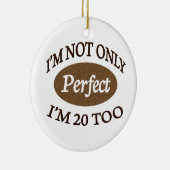 Perfect 20 jaar oud keramisch ornament (Rechts)