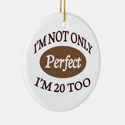 Perfect 20 jaar oud keramisch ornament (Rechts)